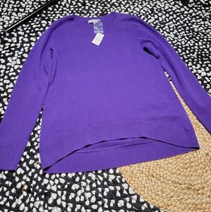 Neiman Marcus High/low Cashmere Sweater
